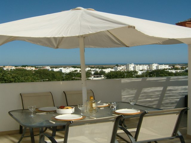 Private roof terrace