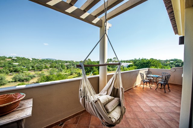 1st floor, various terraces (one with hammock)