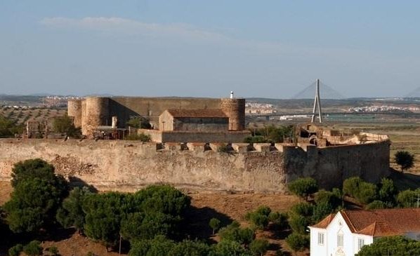 The old castle in the picturesque village of Castro Marim